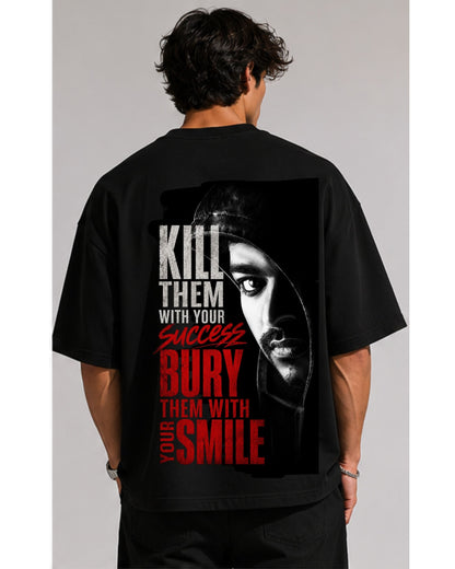Thalapathy Vijay Fan Edition 240 GSM Oversized Cotton T-Shirt-5