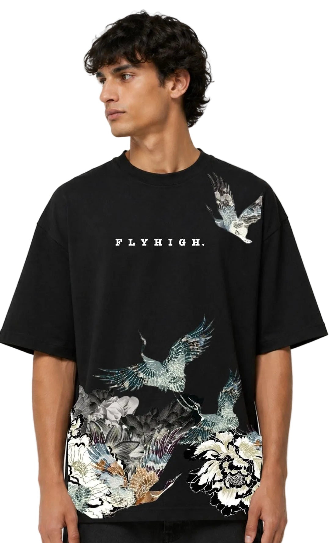 Oversized T-shirt - Fly High