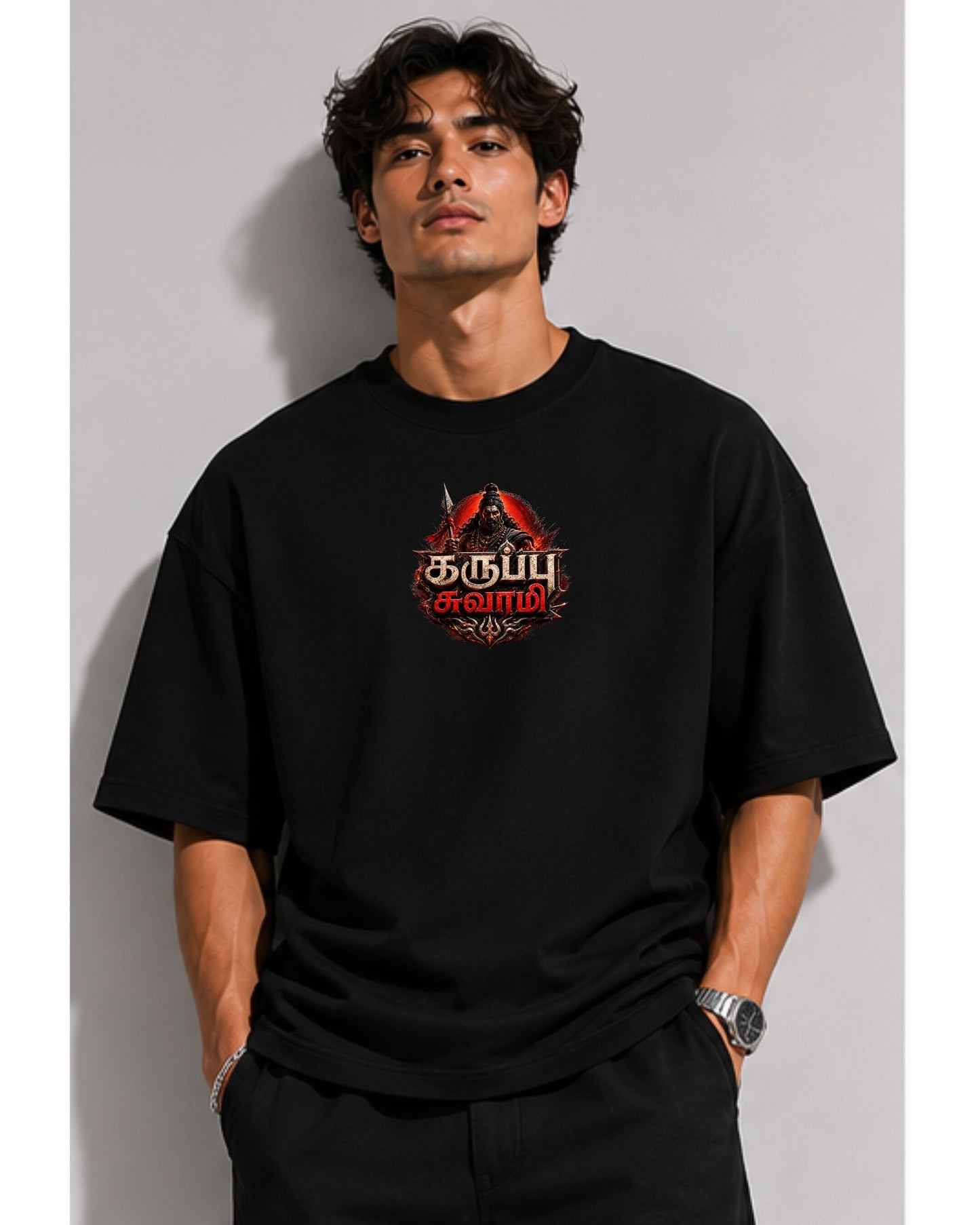 Oversized T-shirt - Karuppu Samy
