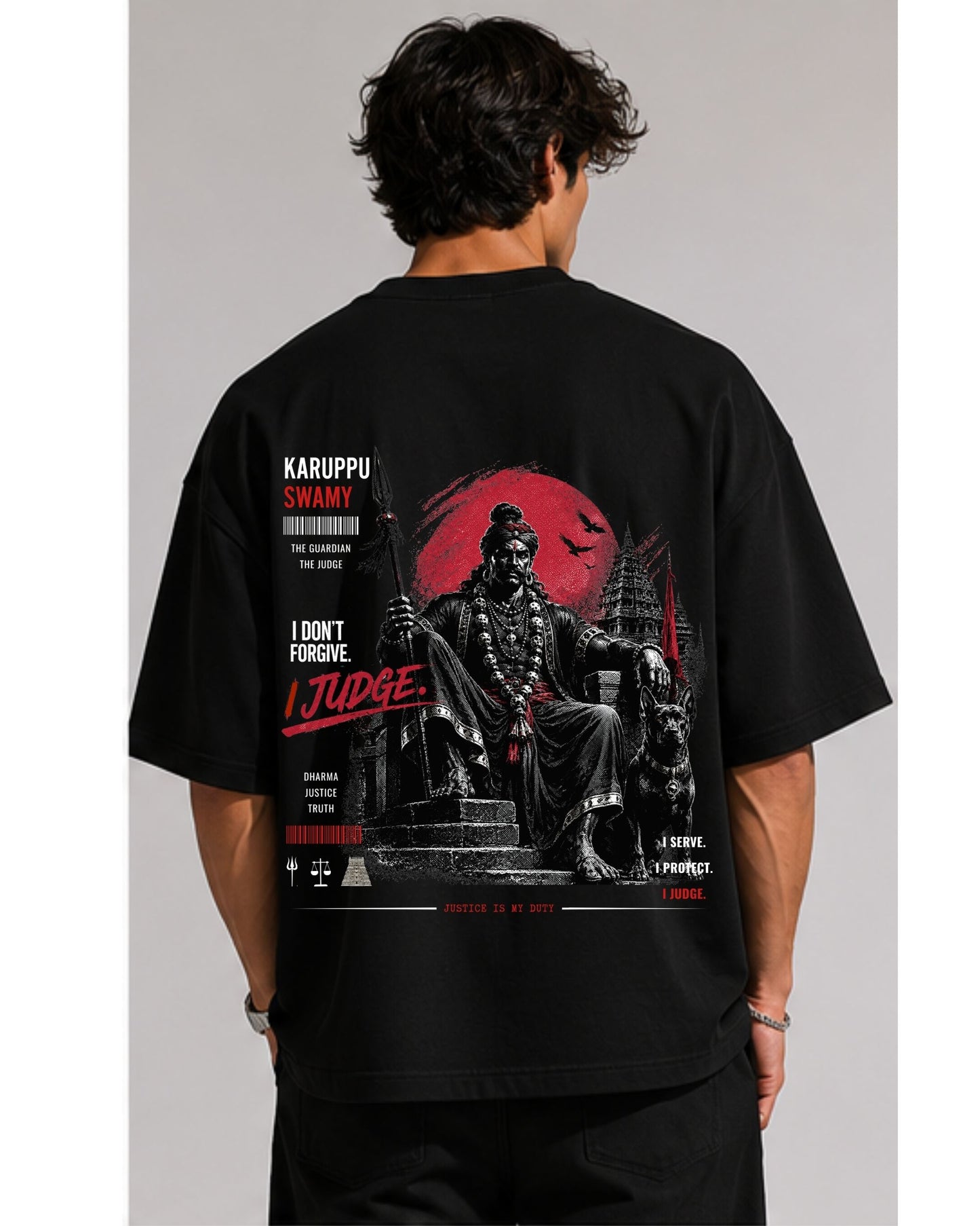 Oversized T-shirt - Karuppu Samy