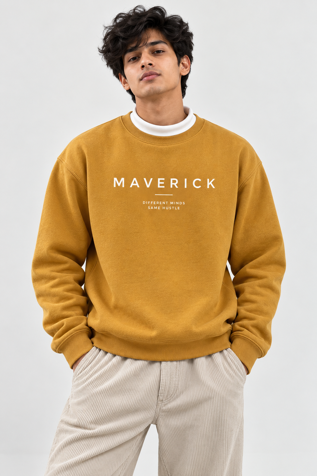 Maverick Graphic Crewneck Sweatshirt