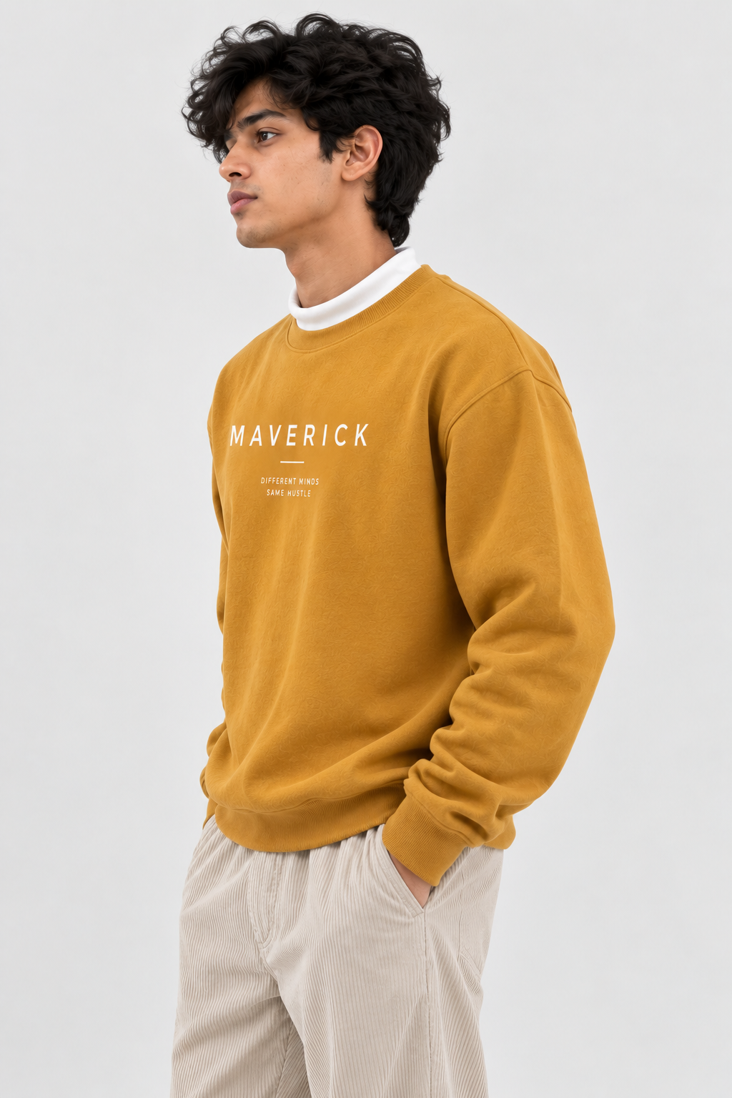 Maverick Graphic Crewneck Sweatshirt