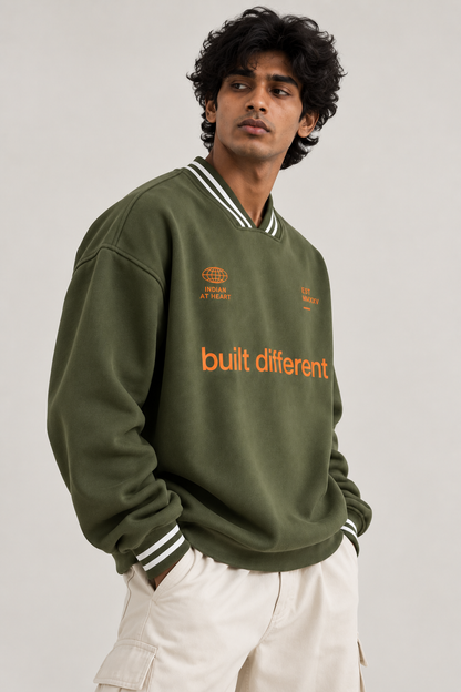 Drop Shoulder Sweatshirt — Built Different