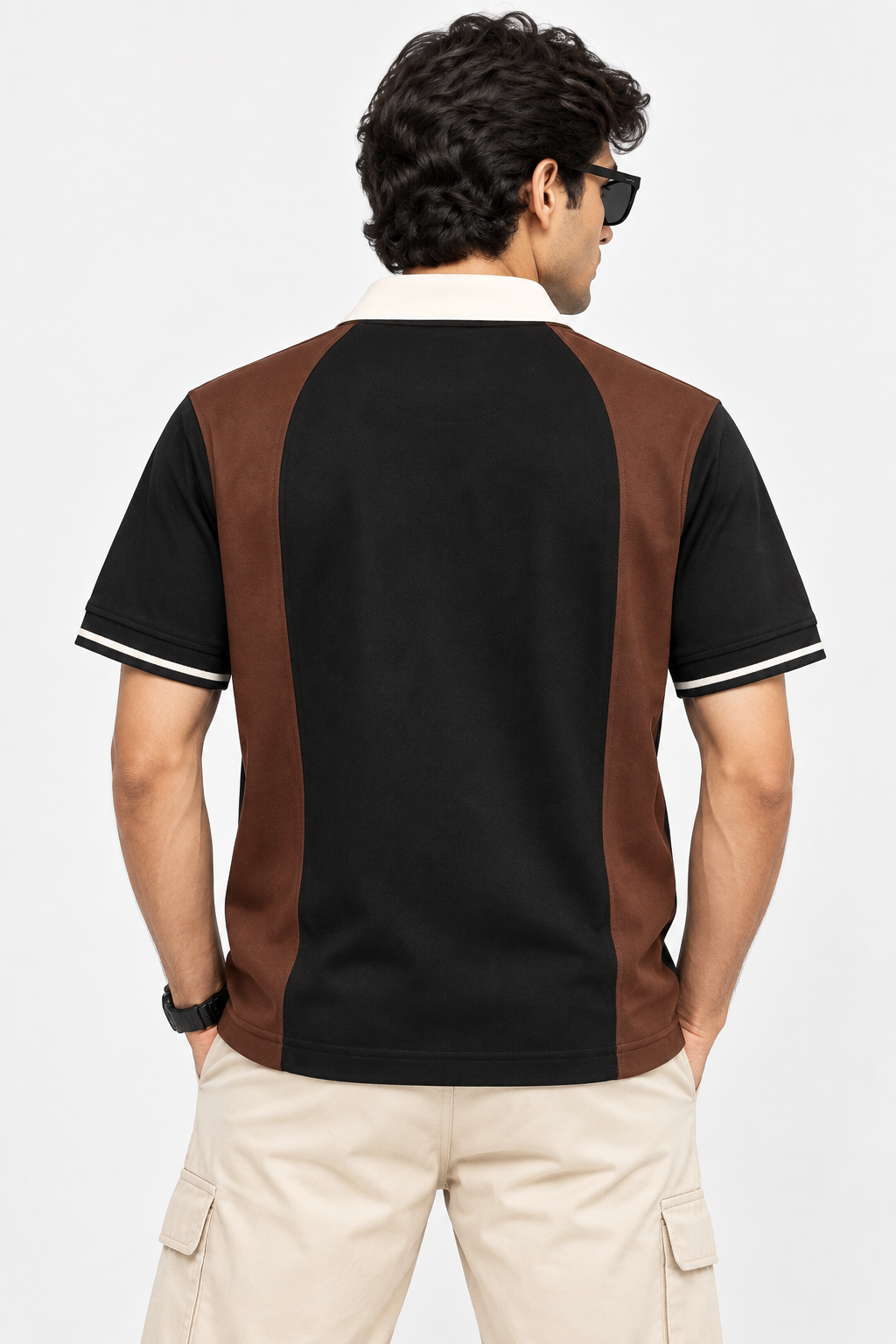 Men's Regular Fit Colorblock Polo T-Shirt — Originals