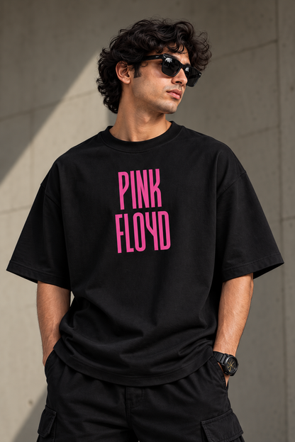 Retro Rock Band Graphic Oversized Tee