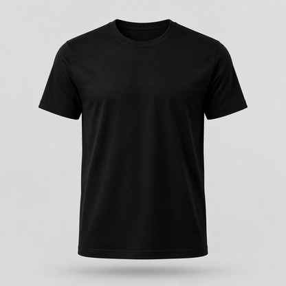 180 GSM Regular Round Neck T-Shirt