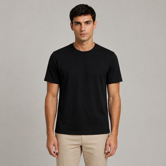 180 GSM Regular Round Neck T-Shirt