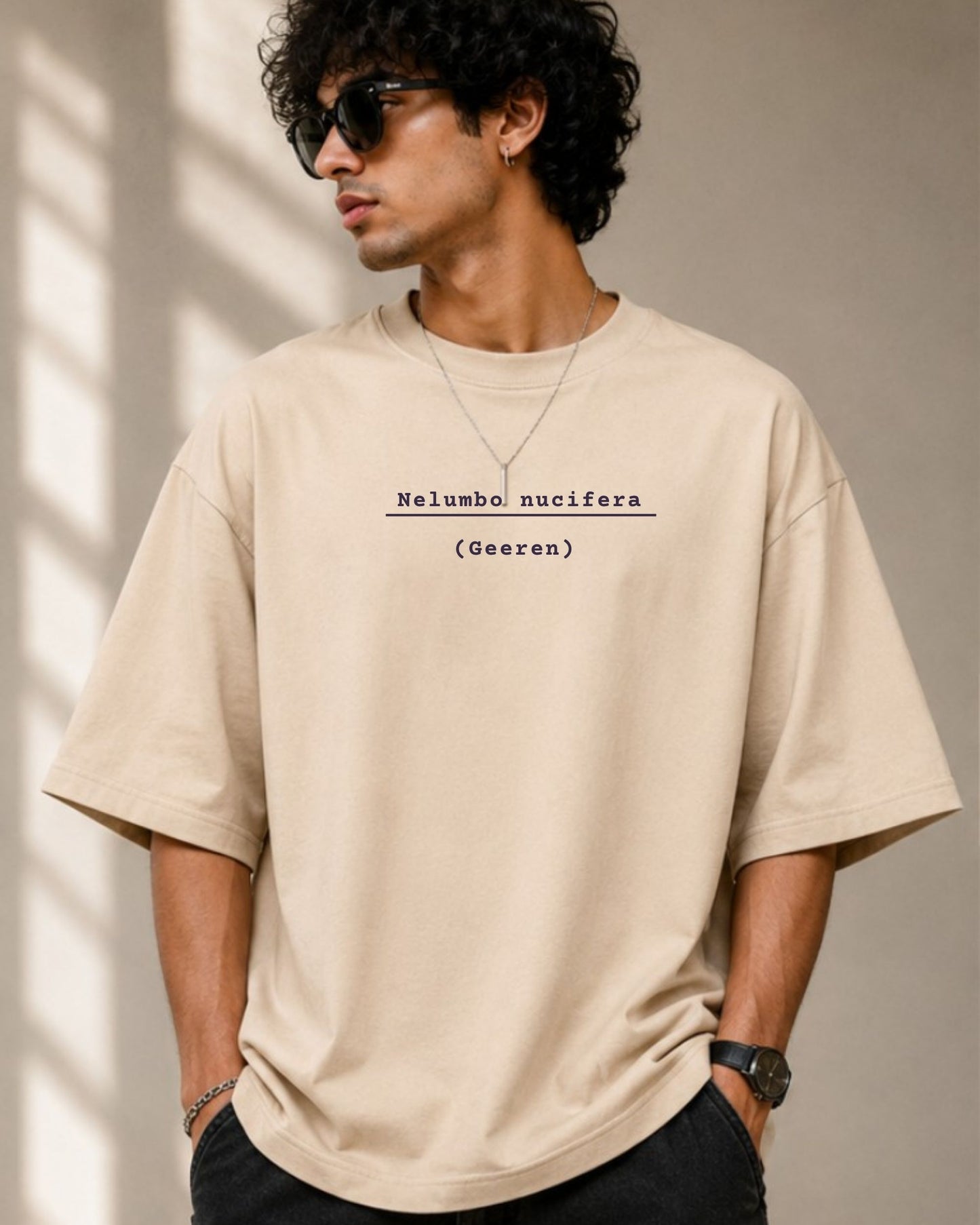 Oversized Tshirt - Botanical Art