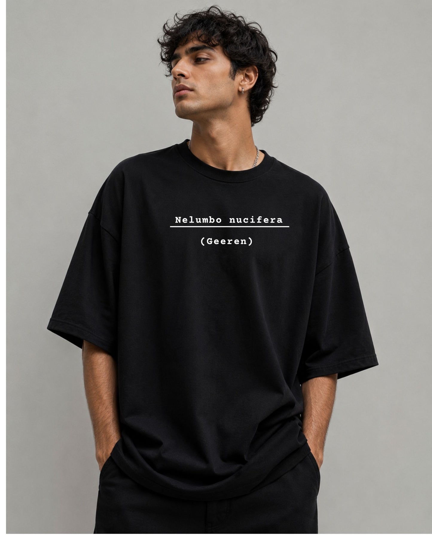 Oversized Tshirt - Botanical Art