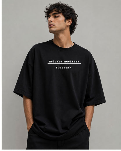 Oversized Tshirt - Botanical Art