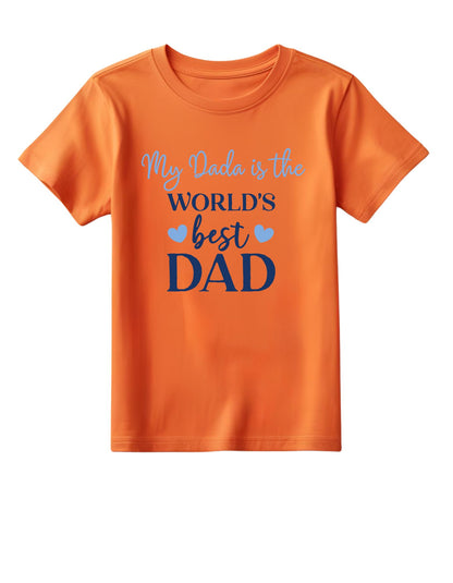 Kids T-shirt - Worlds Best Dad