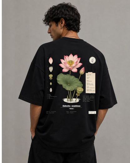 Oversized Tshirt - Botanical Art