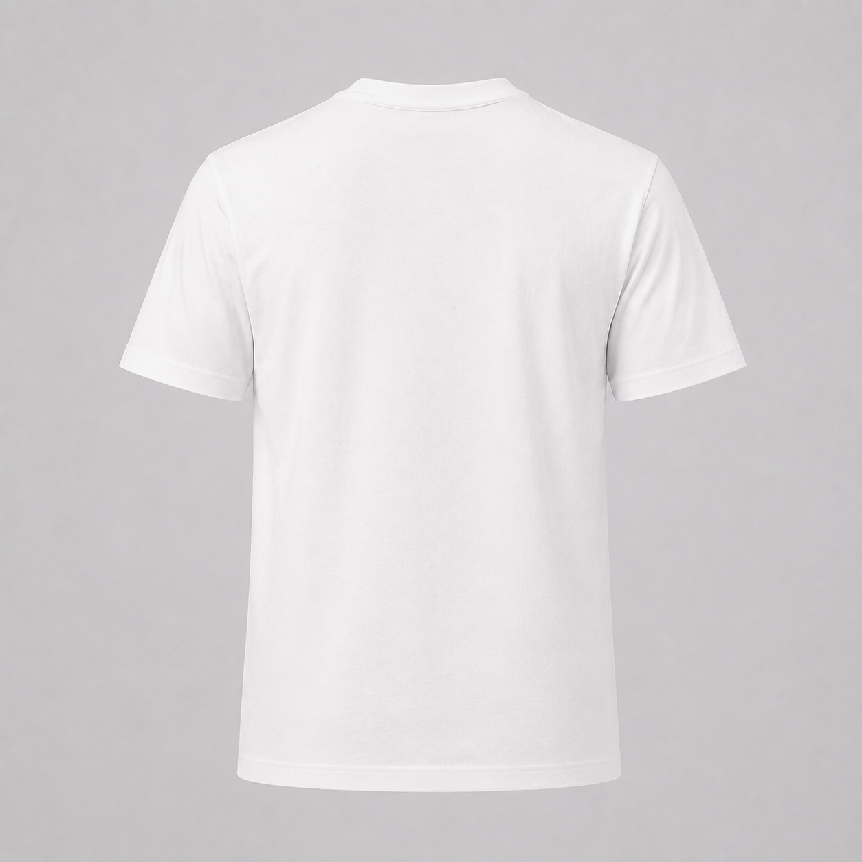 180 GSM Regular Round Neck T-Shirt - White