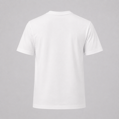 180 GSM Regular Round Neck T-Shirt - White